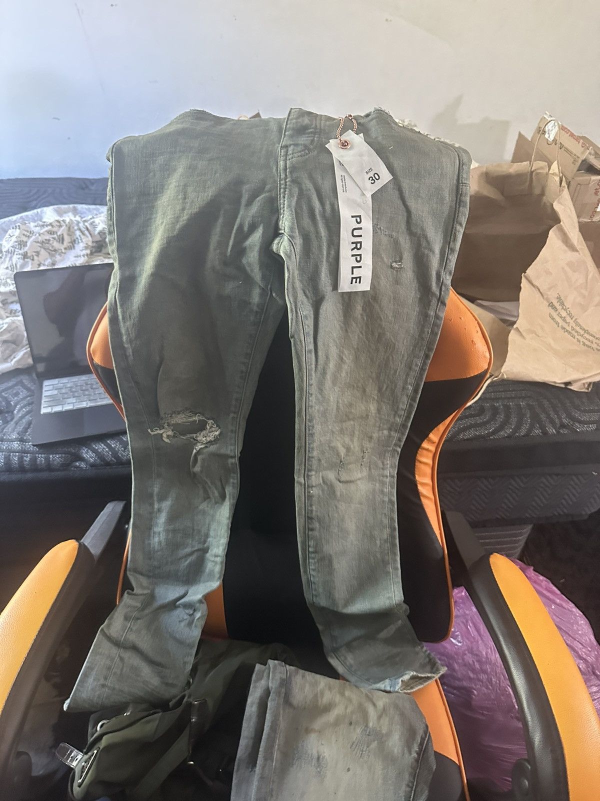 Purple Purple jeans size 30 Size US 30 / EU 46 - 1 Thumbnail