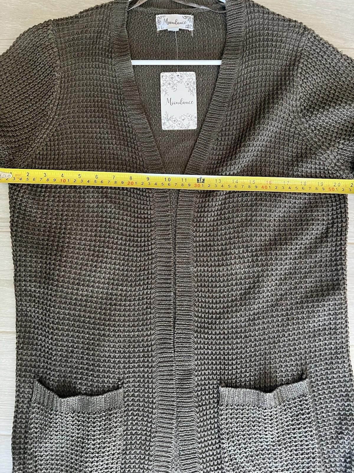 Designer Moondance XL Cardigan Artic Olive Size XL / US 12-14 / IT 48-50 - 5 Thumbnail