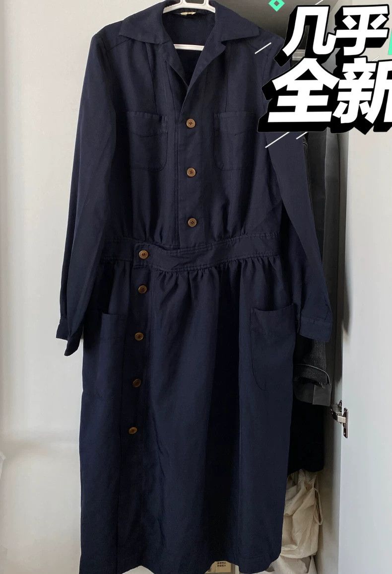 Comme des Garcons Comme des Garcons Slant-breasted polyester dress Size XS / US 0-2 / IT 36-38 - 1 Thumbnail