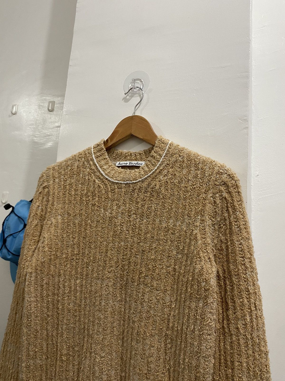 Acne Studios × Designer ACNE STUDIOS FLUFFY TEDDY KNITTED SWEATER Size S / US 4 / IT 40 - 2 Thumbnail