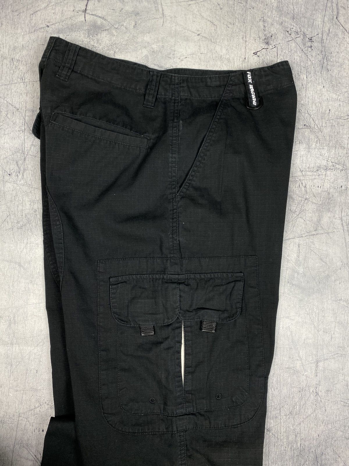 Fox Racing Fox Racing Black Cargo Pants Size 30 Y2K Made In Hong Kong Size US 30 / EU 46 - 8 Thumbnail