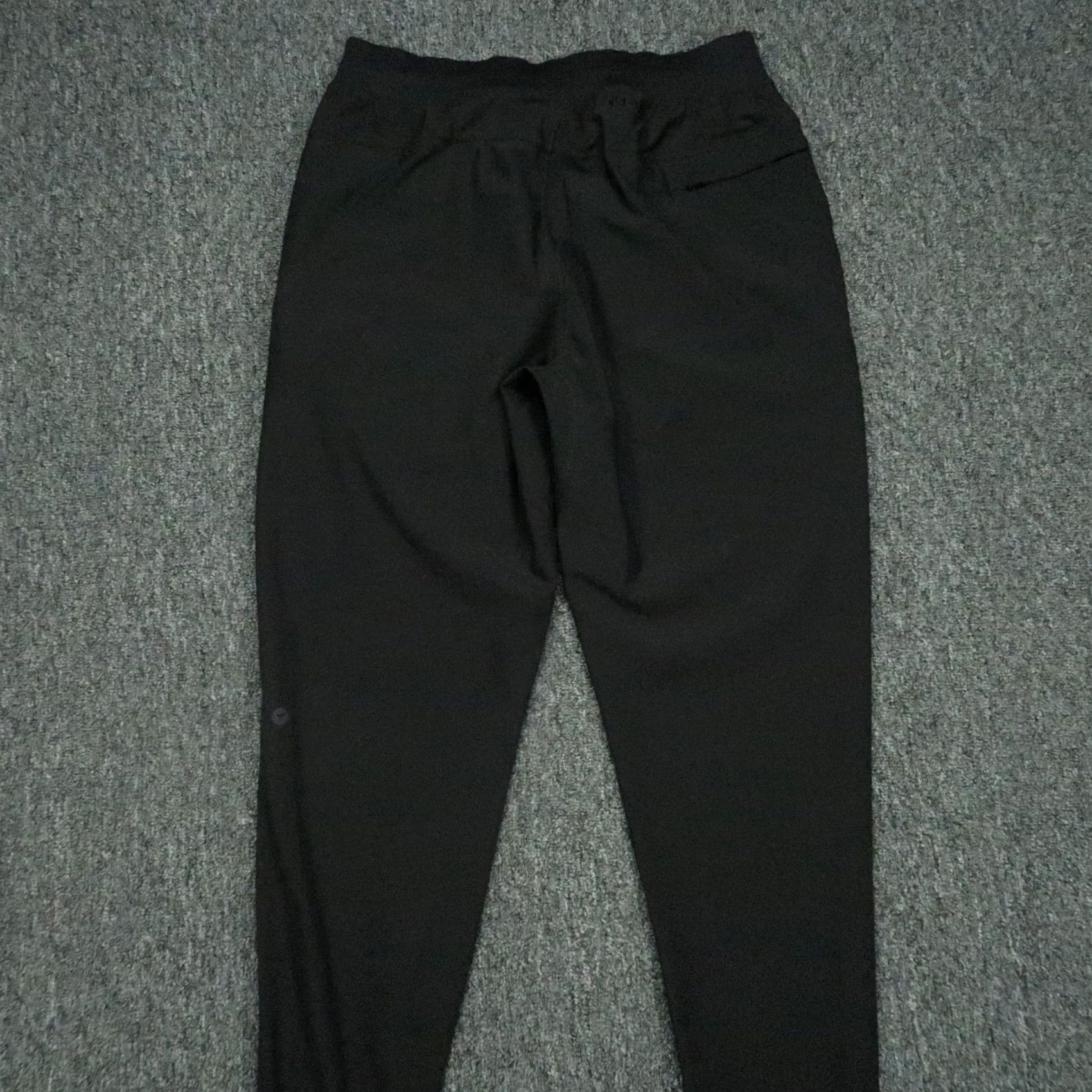 Vintage Birddogs Pants Mens Medium Black Joggers Performance Zip Pocket Lined Size US 31 - 4 Thumbnail