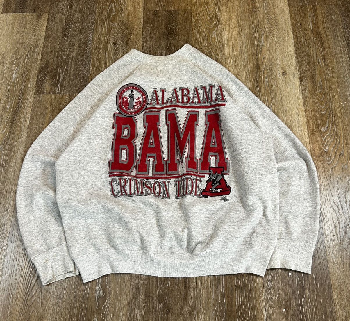 Vintage Super sick vintage Alabama crewneck Size US XL / EU 56 / 4 - 1 Thumbnail