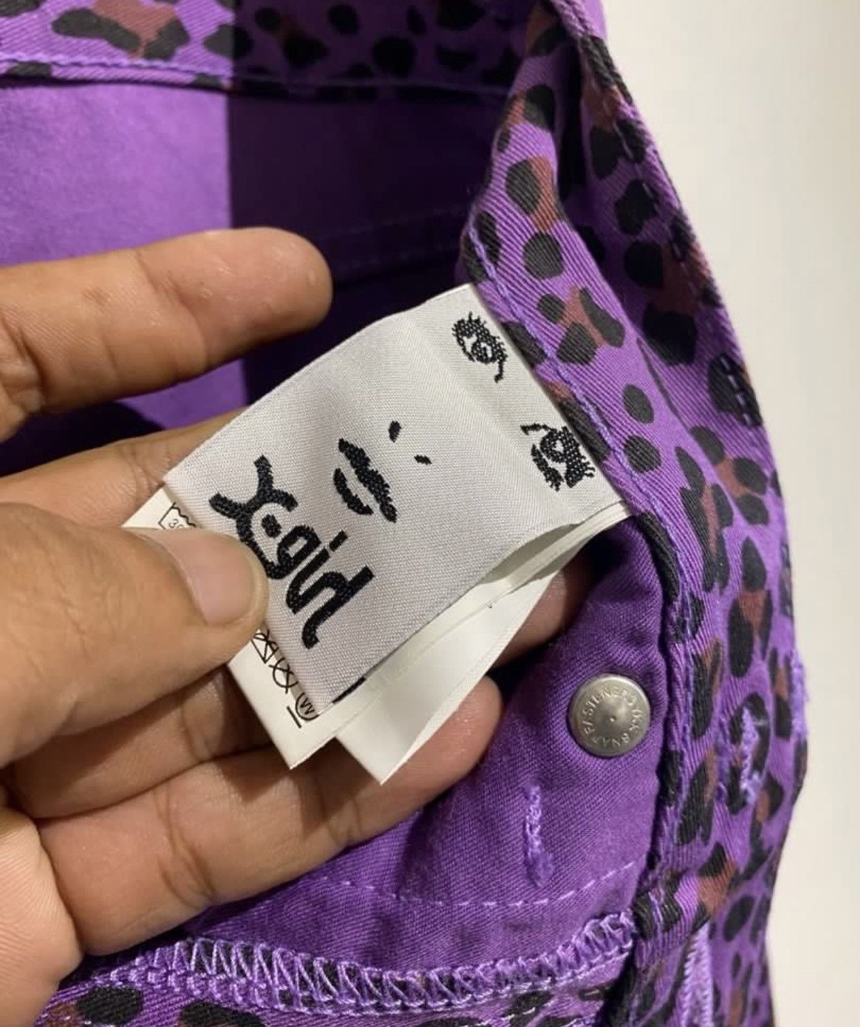 X-Girl × Xlarge Rare vintage X-girl leopard design bootcut wide leg Size 28" / US 6 / IT 42 - 9 Thumbnail