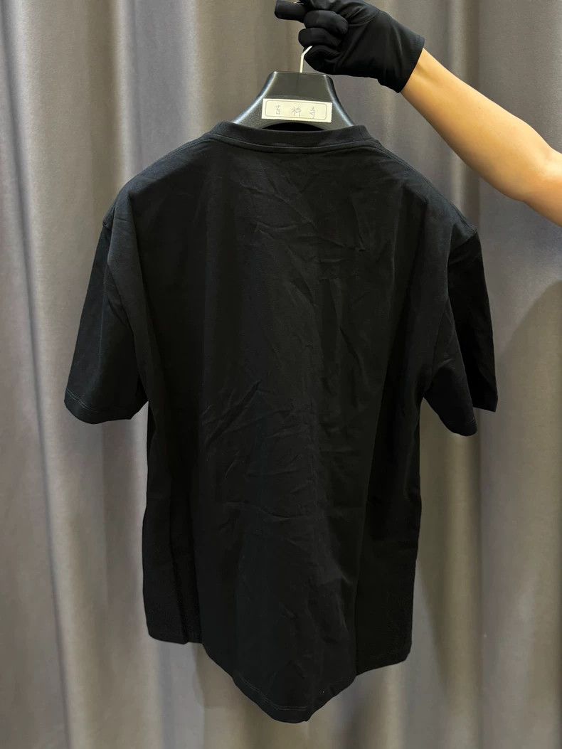 Loewe LOEWE Embroidered pocket black T-shirt Size S / US 4 / IT 40 - 5 Thumbnail
