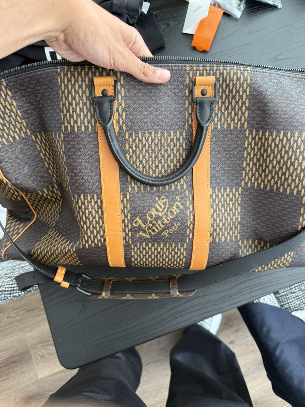 Louis Vuitton Louis Vuitton x Nigo Keepall Bandouliere 50 Size ONE SIZE - 13 Thumbnail
