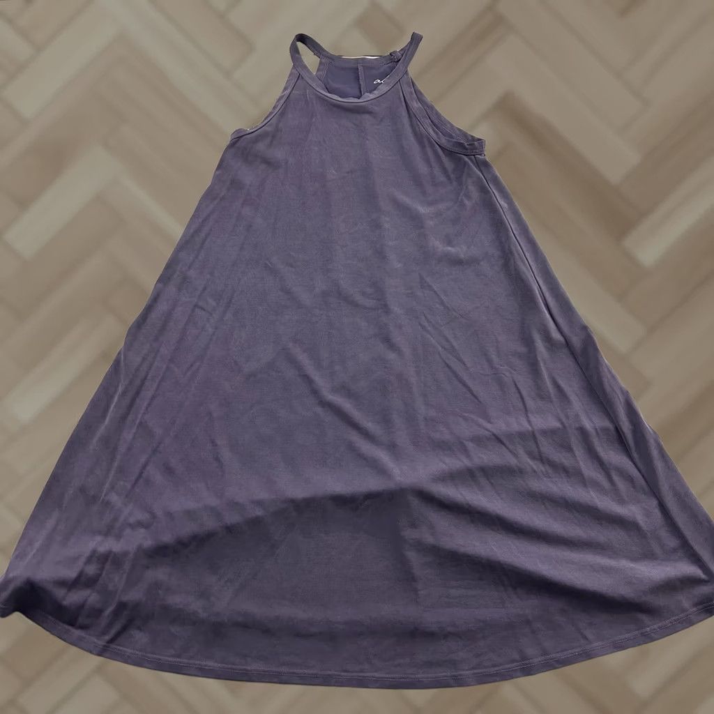 Vintage Alya Sleeveless Purple A-Line Dress Women's XS Casual Short Dress Size XS / US 0-2 / IT 36-38 - 1 Thumbnail