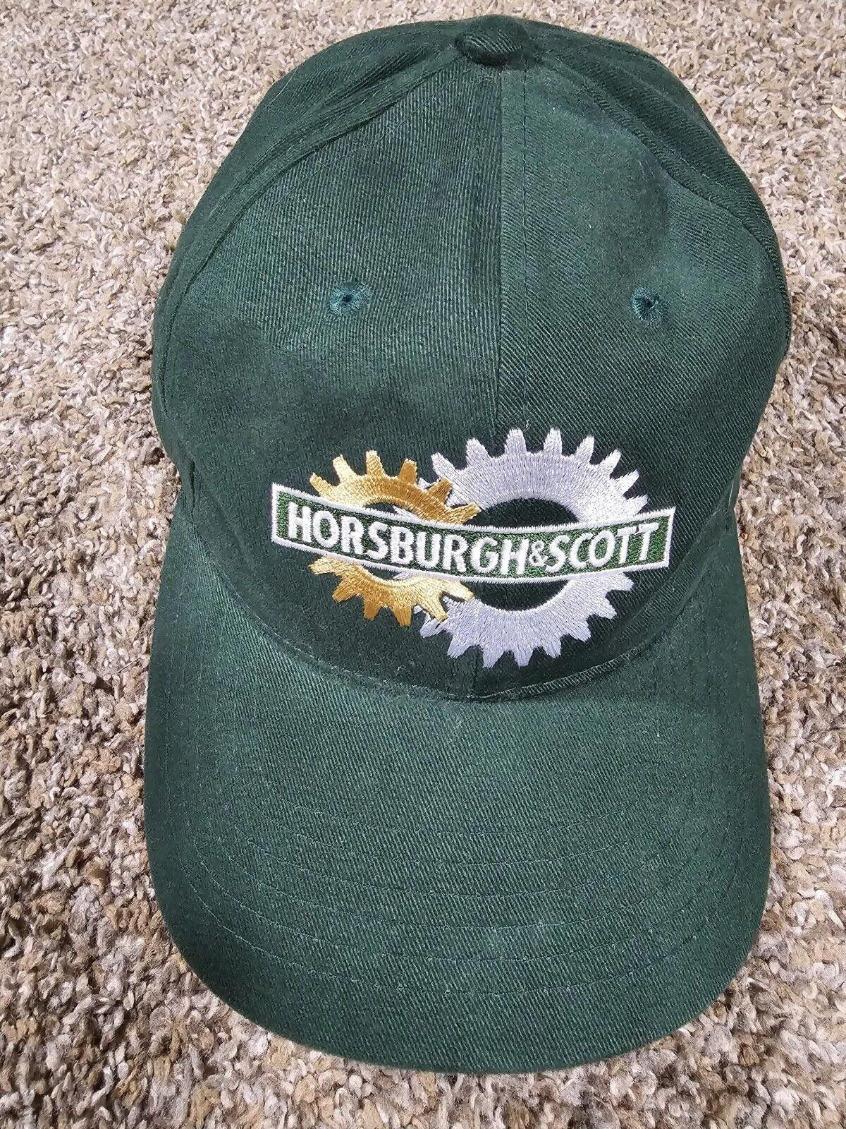 Designer Horsburgh & Scott Green Strapback Cap Hat Adjustable Size ONE SIZE - 2 Thumbnail