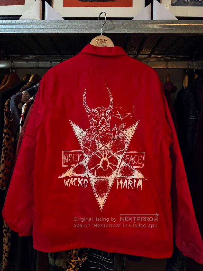 Wacko Maria Wacko Maria Neck Face Coach Jacket Size US S / EU 44-46 / 1 - 1 Thumbnail