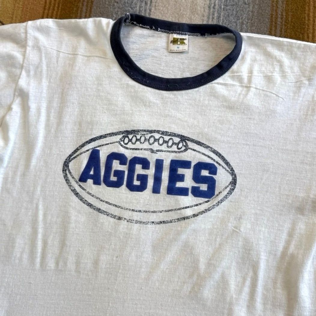 Russell Athletic VINTAGE 70s Russell Athletic Football Shirt White Size S Made In USA Mens Size US S / EU 44-46 / 1 - 5 Thumbnail