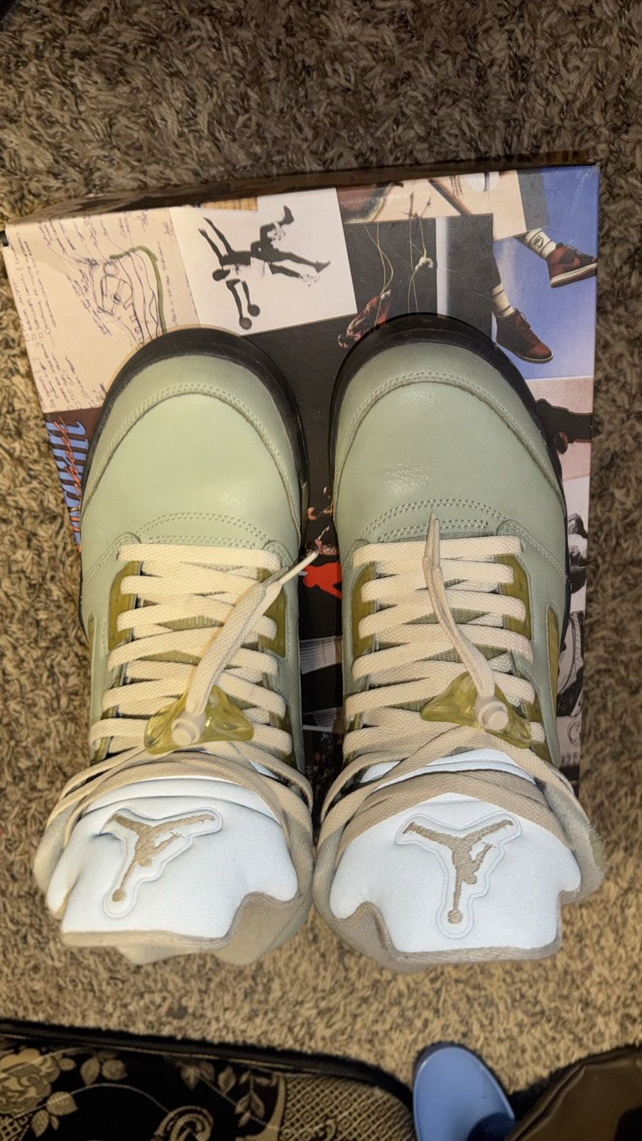 Jordan Brand Air Jordan 5 Retro 'Jade Horizon' Size US 9.5 / EU 42-43 - 4 Thumbnail