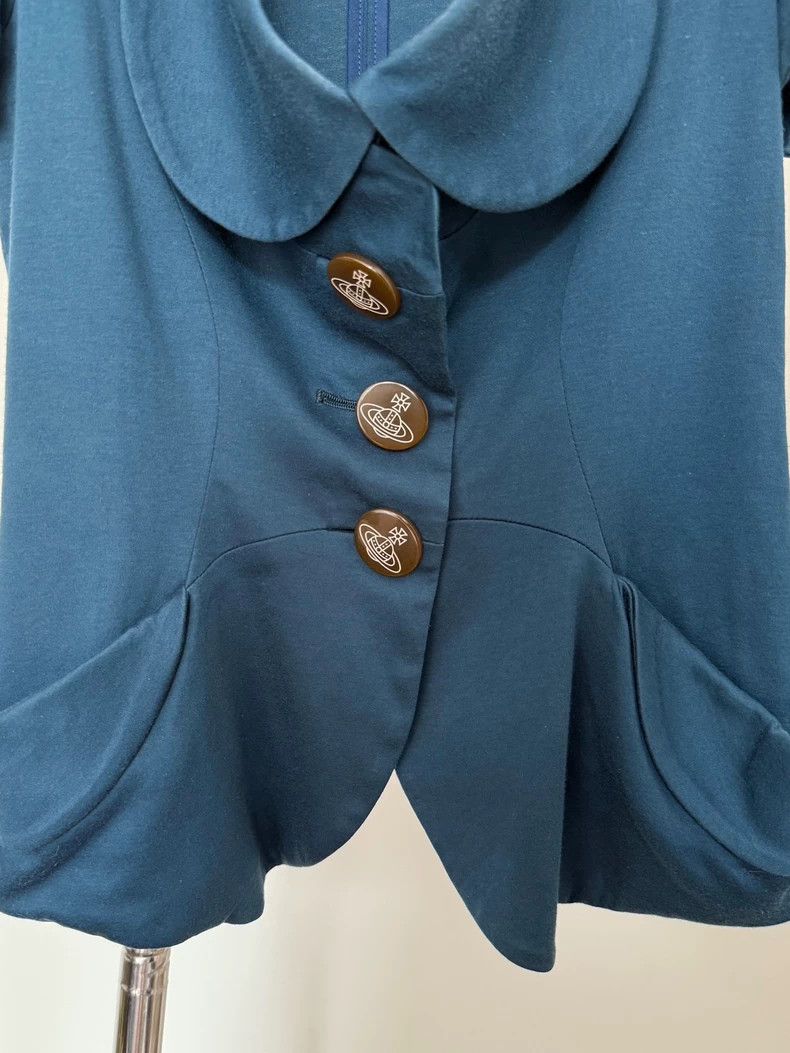 Vivienne Westwood Vivienne Westwood Petals collar short sleeve jacket suit Size S / US 4 / IT 40 - 4 Thumbnail