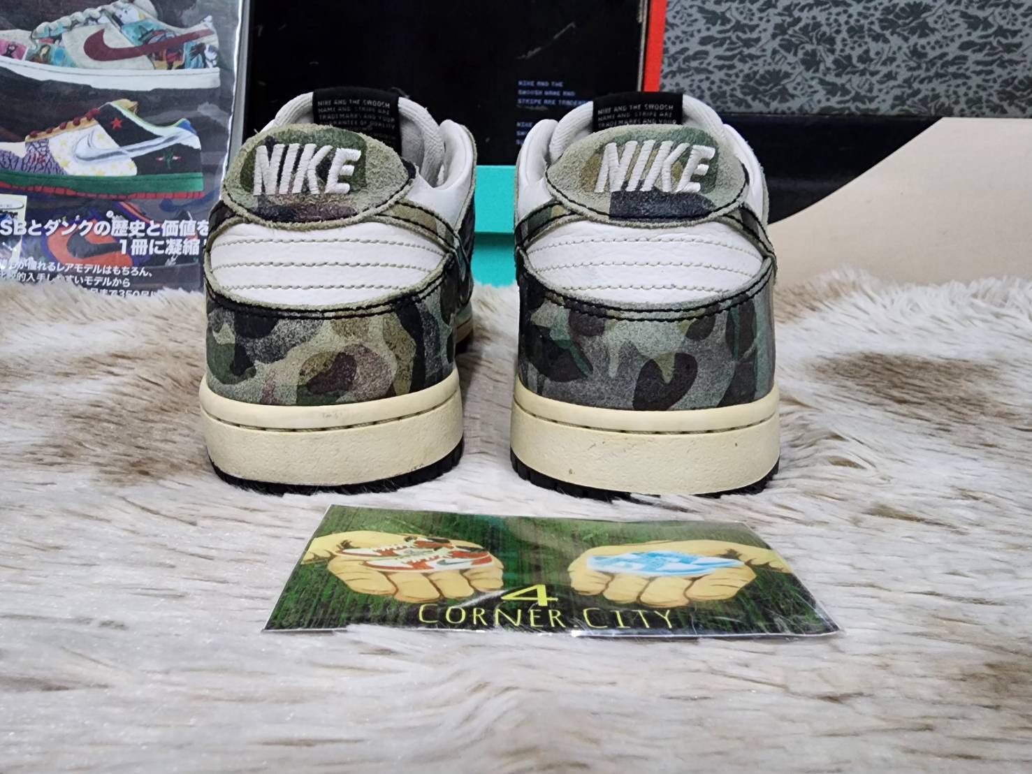Nike Nike Sb Dunk Low Camo Legion Green Size US 9.5 / EU 42-43 - 4 Thumbnail