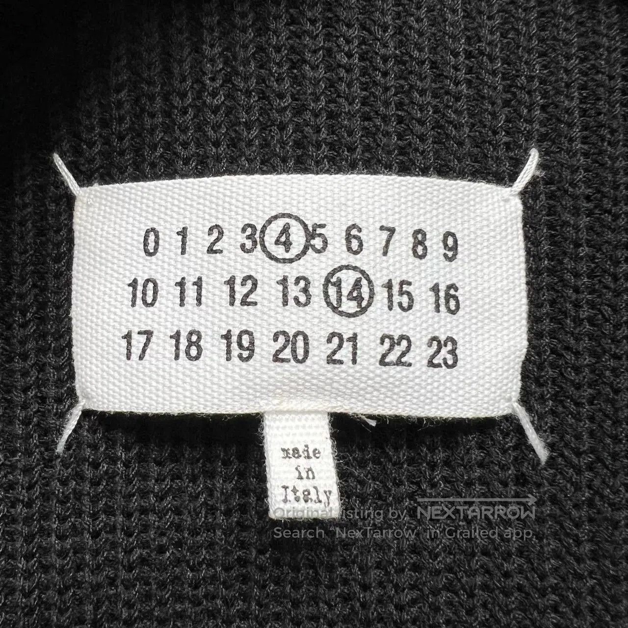 Maison Margiela Maison Margiela Black Zip Sweater Coat. Size US L / EU 52-54 / 3 - 4 Thumbnail