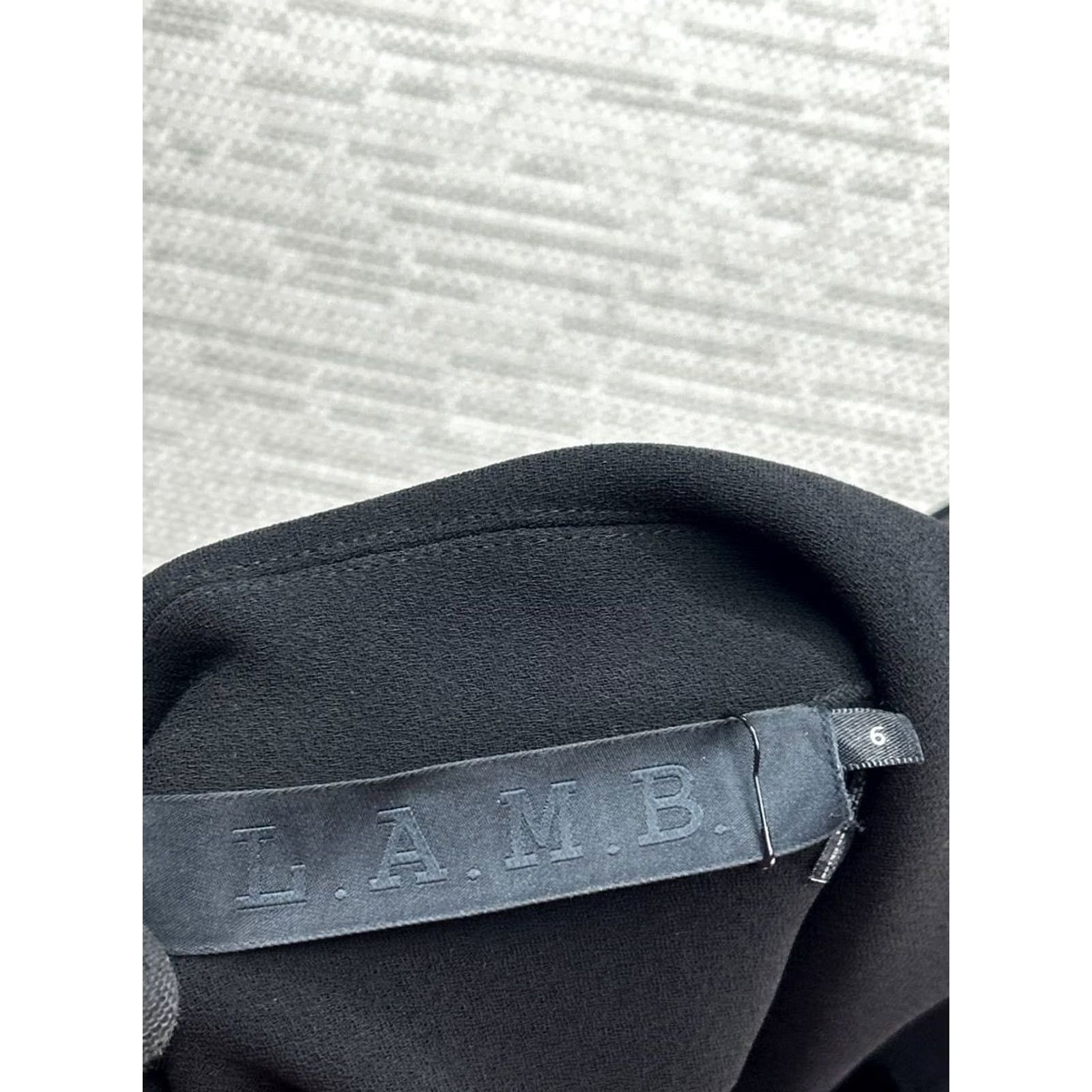 Vintage Lamb Jacket Womens 6 Black Full Zip Jacket Coat Slim 6 Black Full Zip Lamb Womens Jacket Size M / US 6-8 / IT 42-44 - 3 Thumbnail