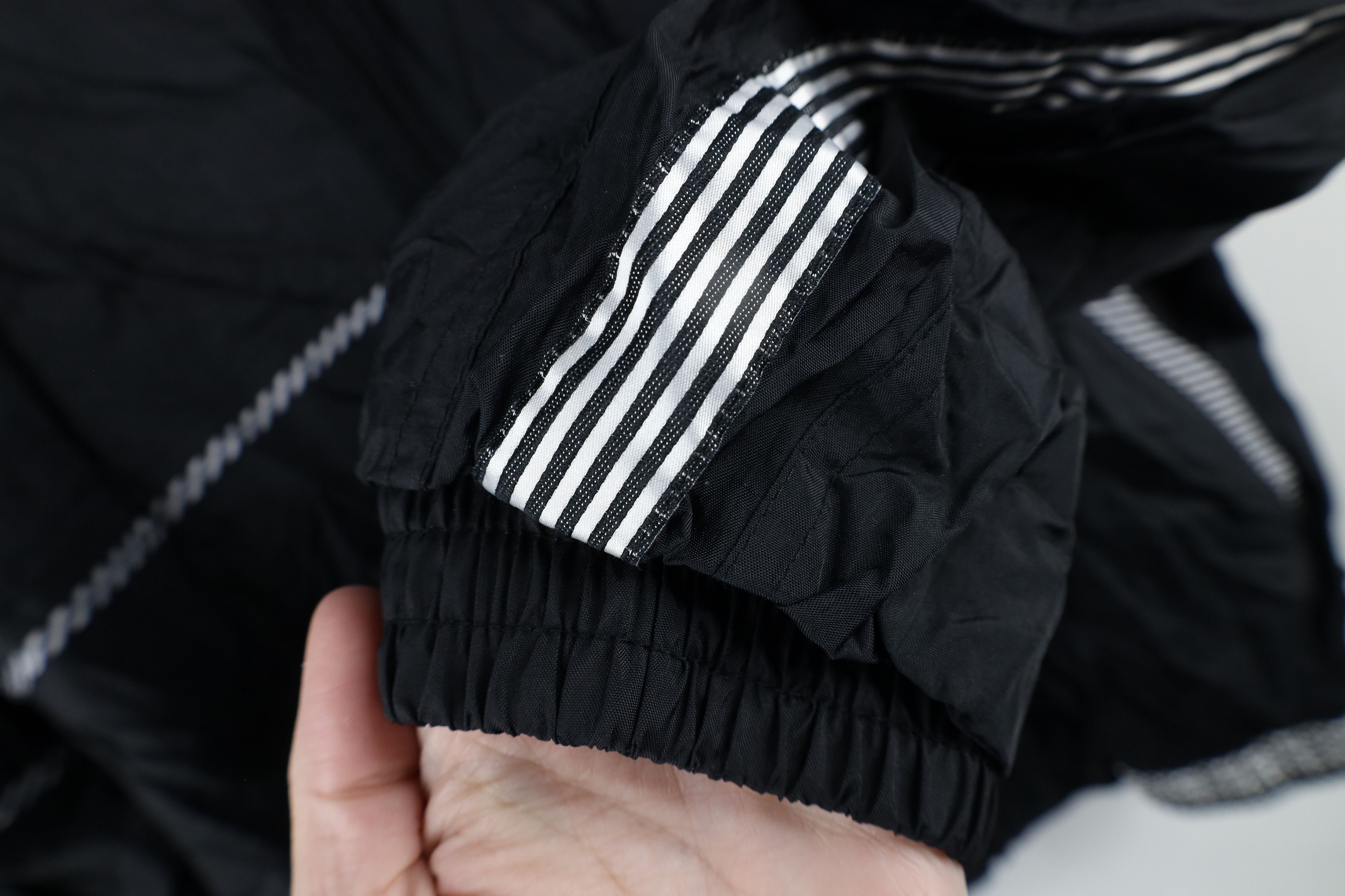 Vintage Vintage 90s Streetwear Full Zip Windbreaker Jacket Black Size XL / US 12-14 / IT 48-50 - 8 Thumbnail