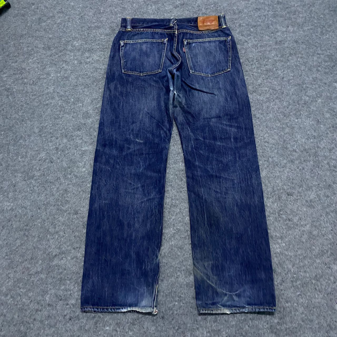 If Six Was Nine Vintage The Few MFG. Co Selvedge Redline Distressed Denim Size US 29 - 3 Thumbnail