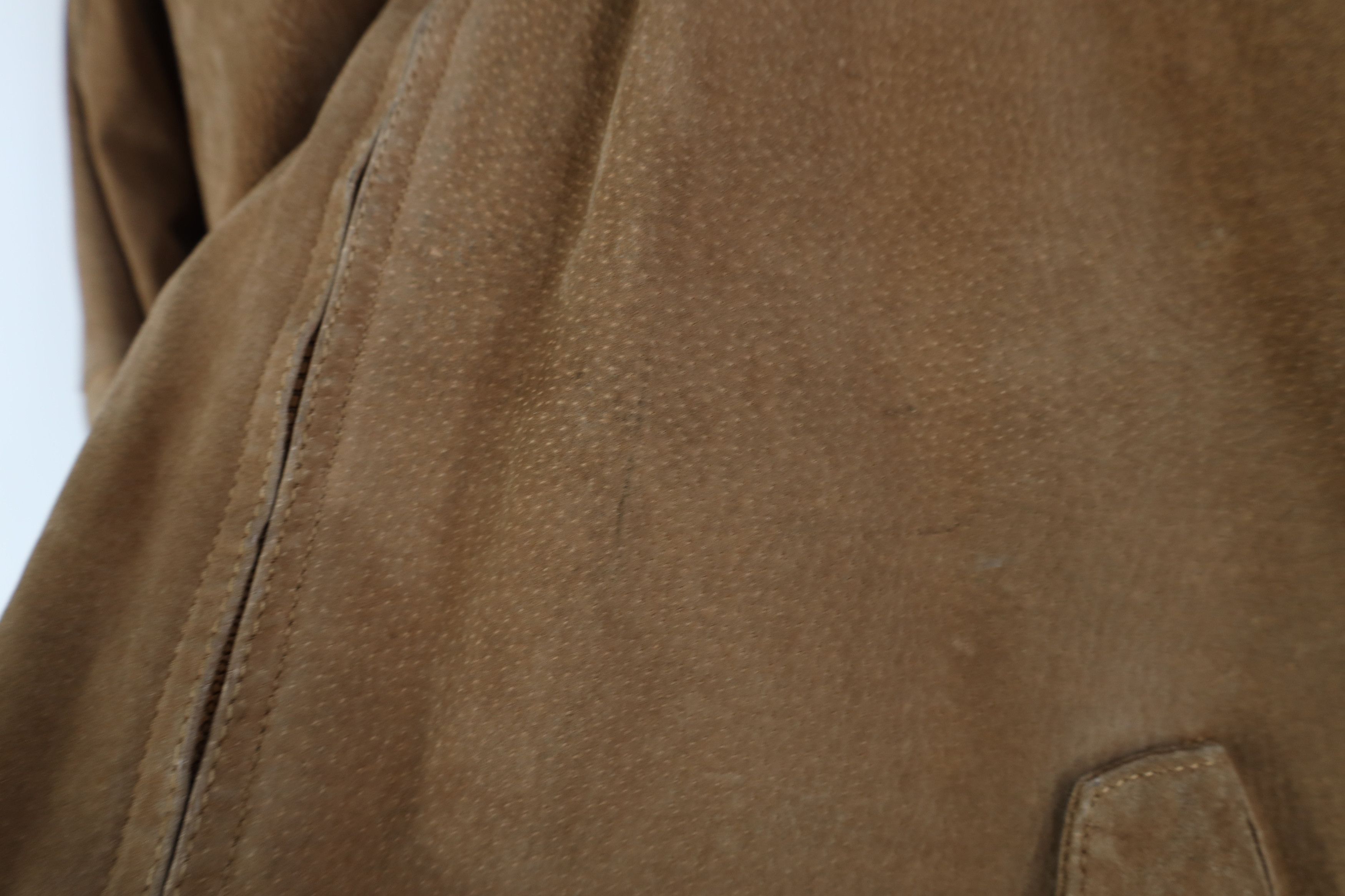 Vintage Vintage 70s Streetwear Cafe Racer Bomber Jacket Brown Size US XXL / EU 58 / 5 - 4 Thumbnail