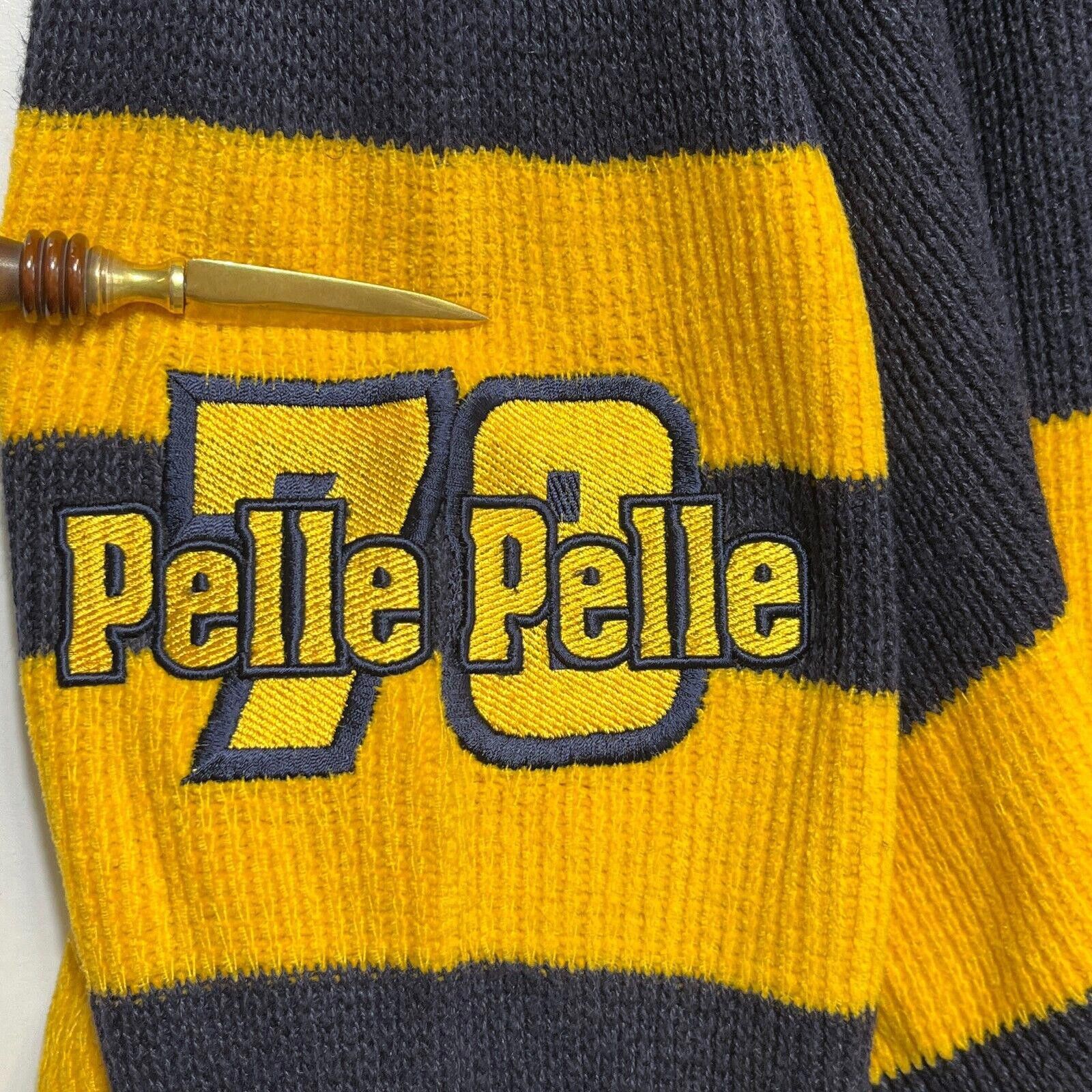 Pelle Pelle × Vintage Vintage Y2K Pelle Pelle Knitted Sweater Navy XXL Puma Size US XXL / EU 58 / 5 - 8 Thumbnail