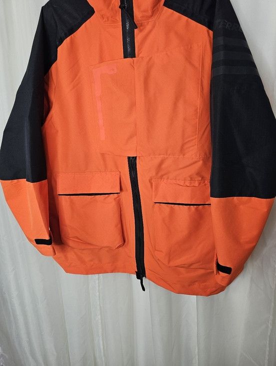 Adidas Adidas Terrex Xploric Rain.RDY City Jacket Orange Black Size US L / EU 52-54 / 3 - 9 Thumbnail