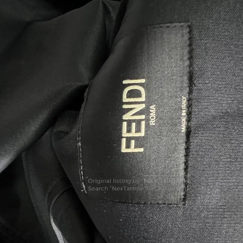 Fendi Fendi Solid double-F hooded coat Size US M / EU 48-50 / 2 - 7 Thumbnail