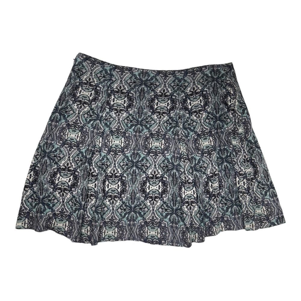 Free People Free People l Lovers Lane Blue Printed Mini Skirt Size 6 Size 28" / US 6 / IT 42 - 3 Thumbnail