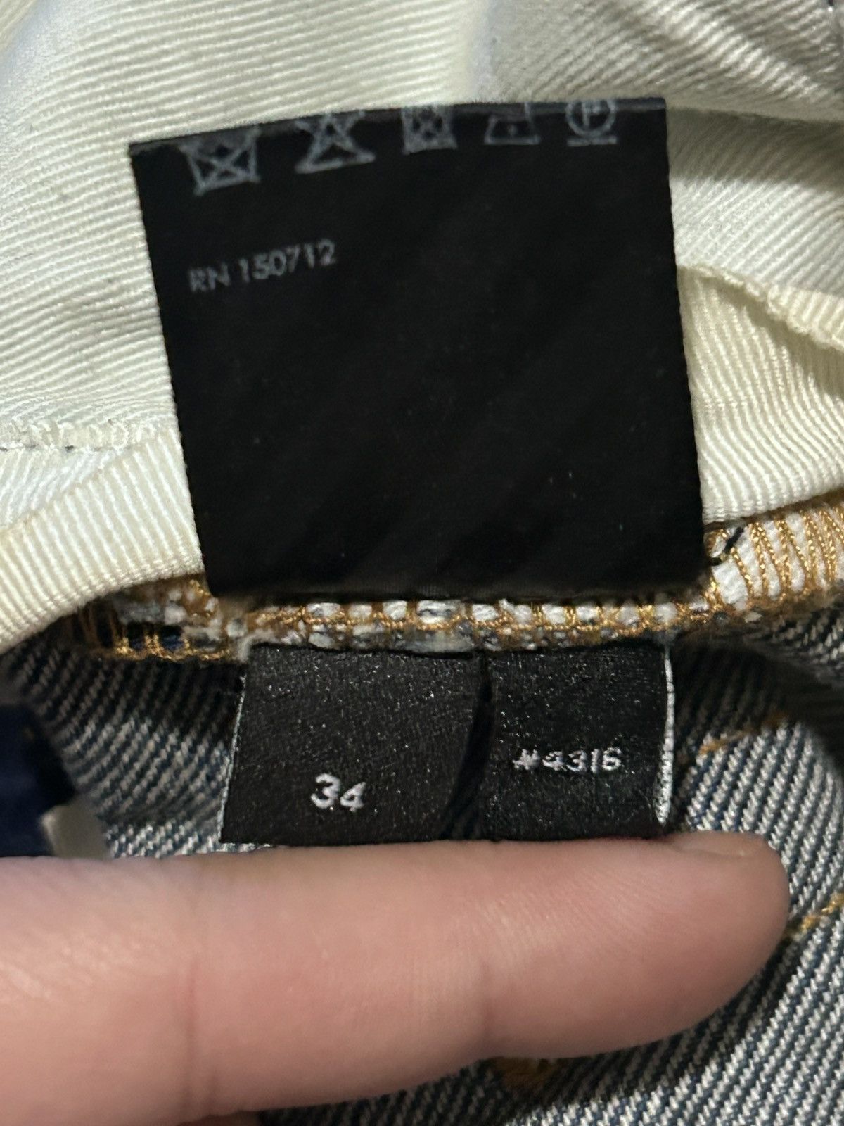 Amiri Amiri Jeans Size US 34 / EU 50 - 5 Thumbnail