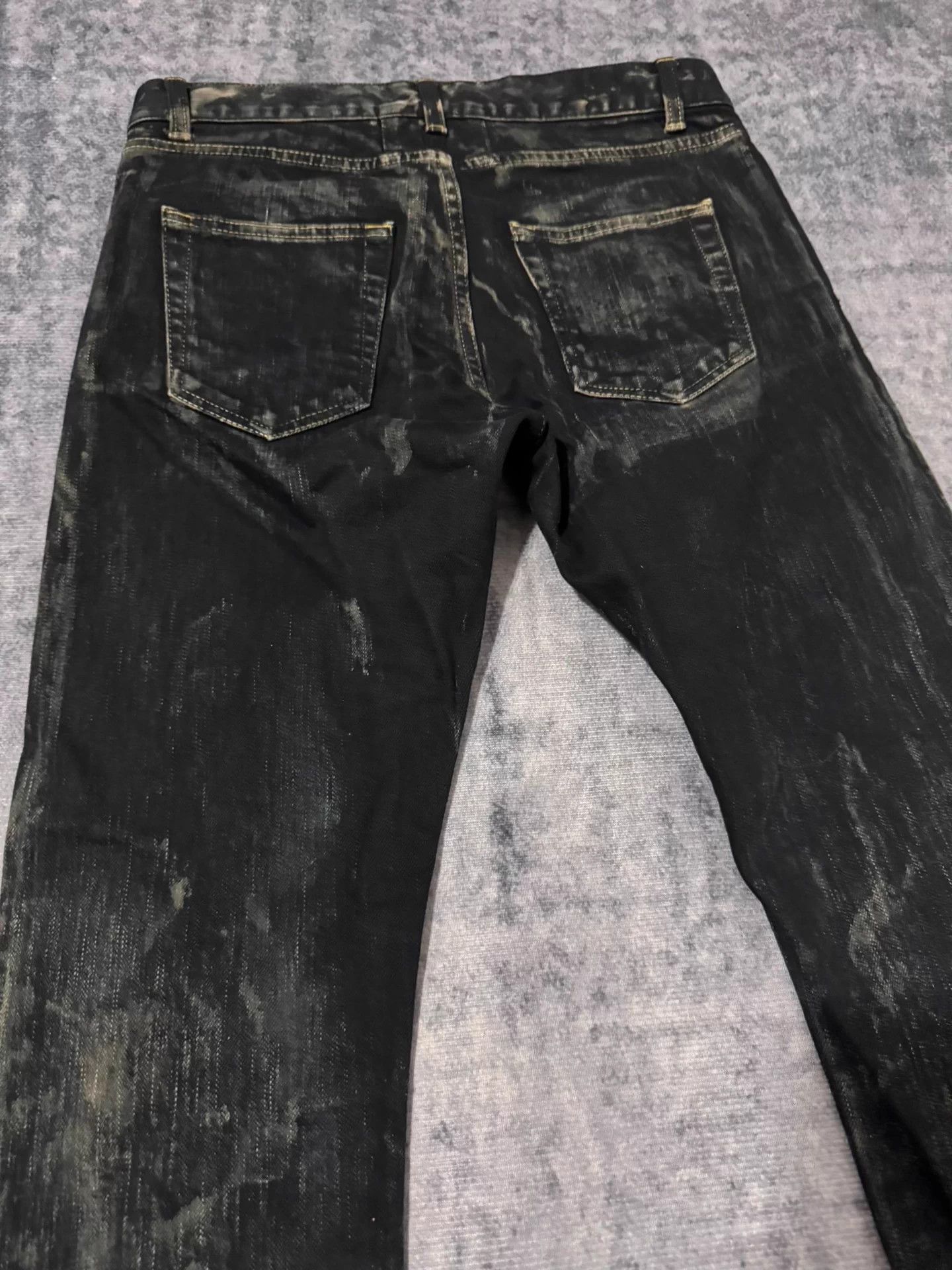 Saint Laurent Paris Authentic Saint Laurent SLP16FW distressed jeans Size 29" - 3 Thumbnail