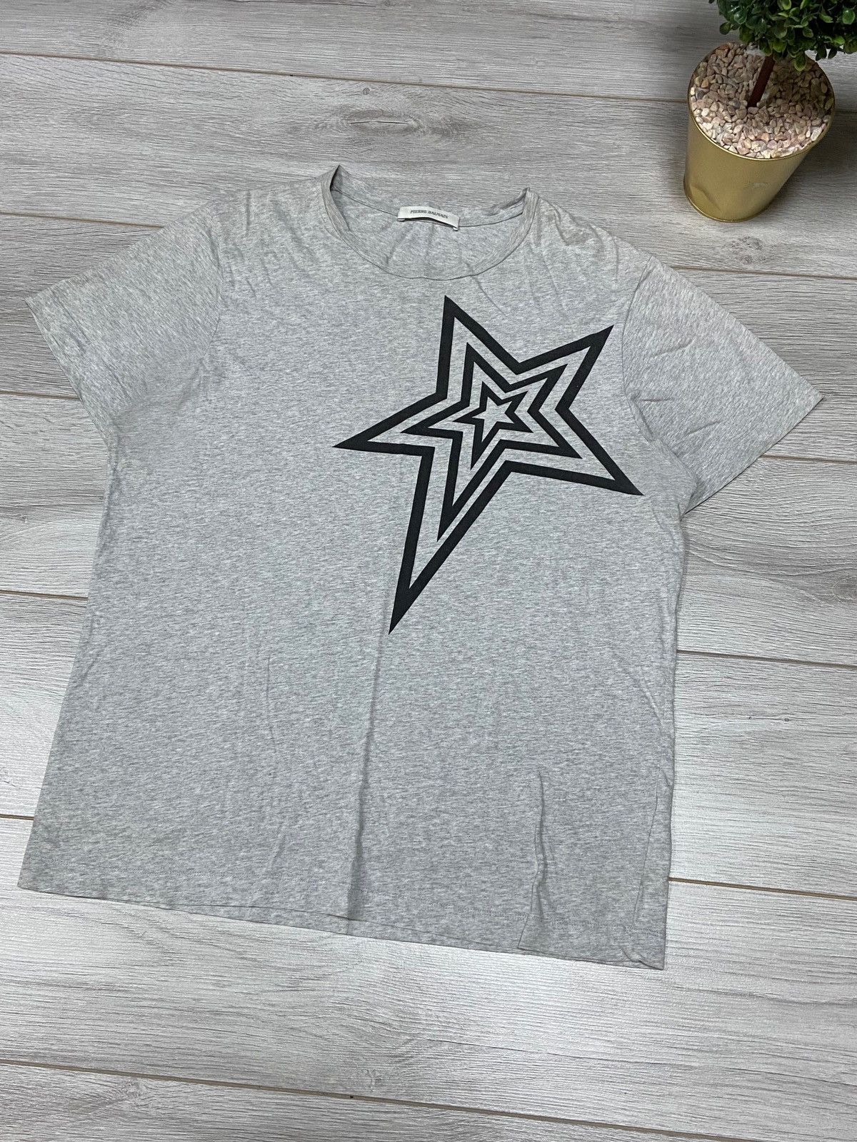 Balmain Pierre Balmain Etoile big star vintage t-shirt Size US M / EU 48-50 / 2 - 3 Thumbnail