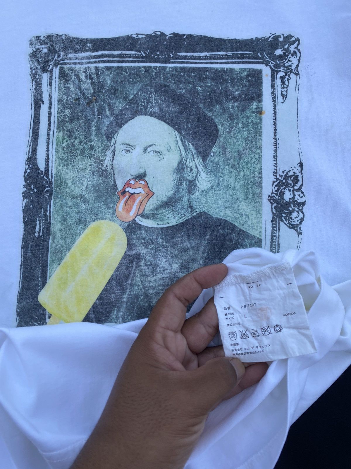 Comme des Garcons Rare Comme Des Garcons Homme Longsleeve Tshirt Size US L / EU 52-54 / 3 - 17 Thumbnail