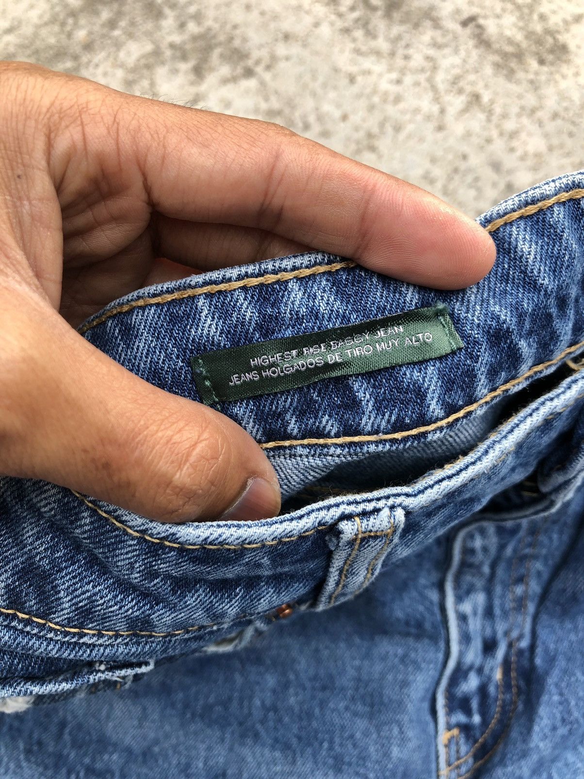 Other BAGGY⚡️⚡️WILD FABLE DISTRESSED DENIM Size US 30 / EU 46 - 2 Thumbnail