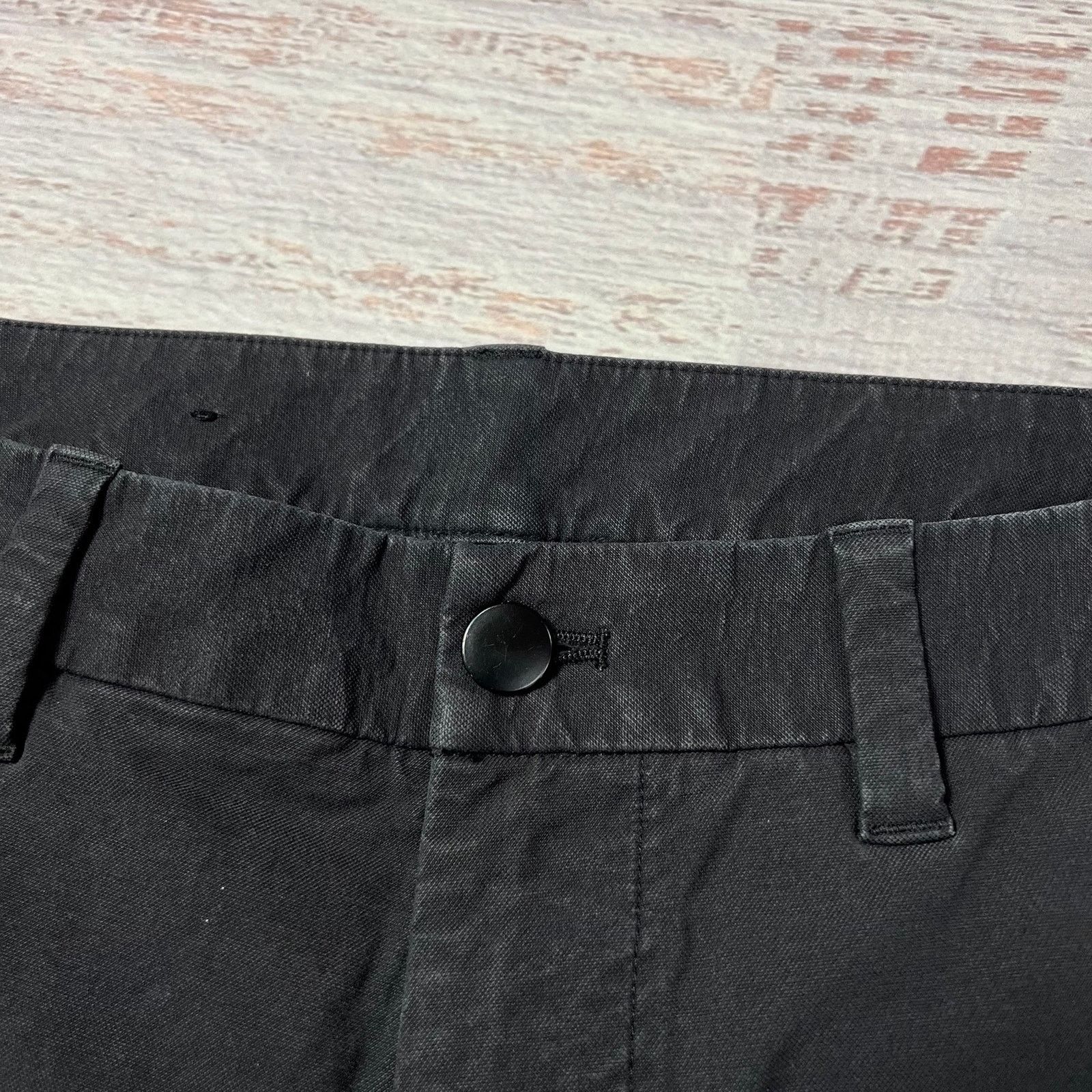 Lululemon Lululemon ABC Slim Fit Trouser Black VersaTwill 31x28 Size US 31 - 4 Thumbnail