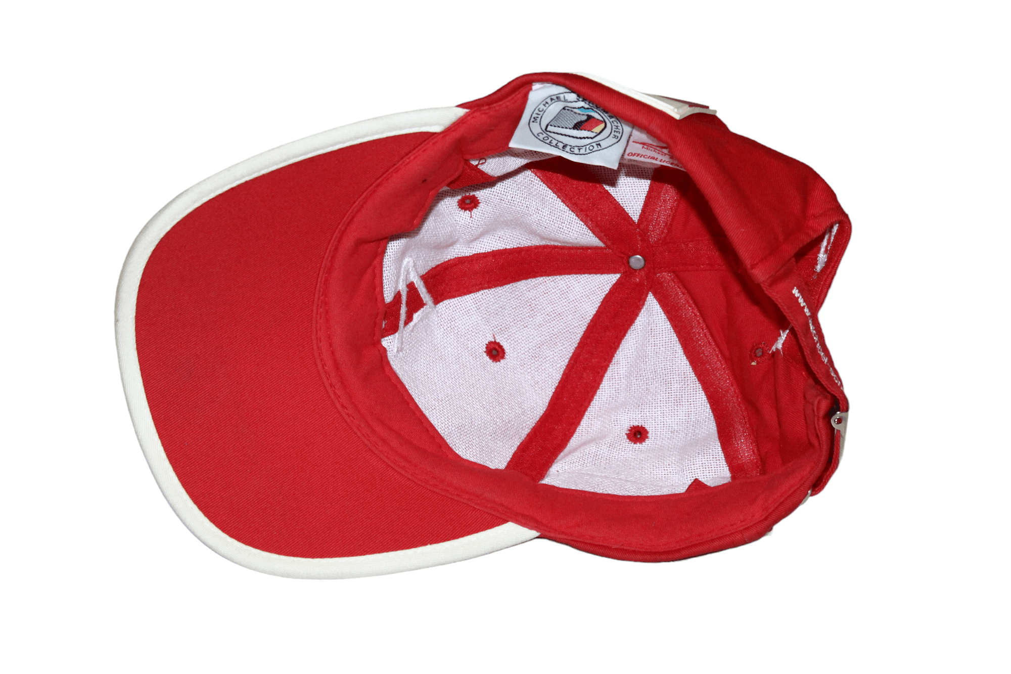 Ferrari RARE 🔥 90s DEKRA Michael Schumacher Ferrari F1 Marlboro Cap Size ONE SIZE - 7 Thumbnail