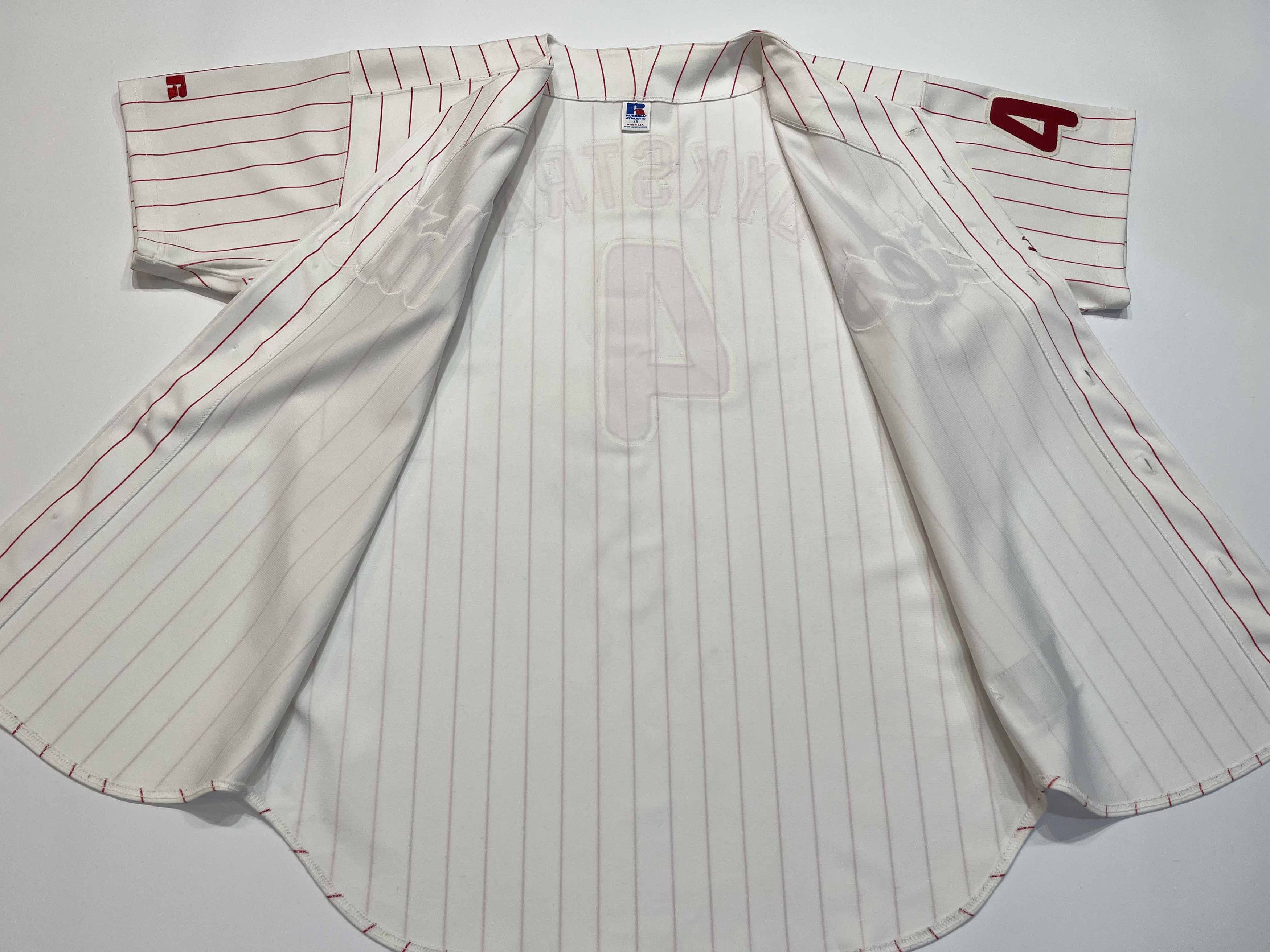 Russell Athletic Russell Diamond MLB Philadelphia Phillies DYKSTRA #4 Jersey Size US L / EU 52-54 / 3 - 8 Thumbnail