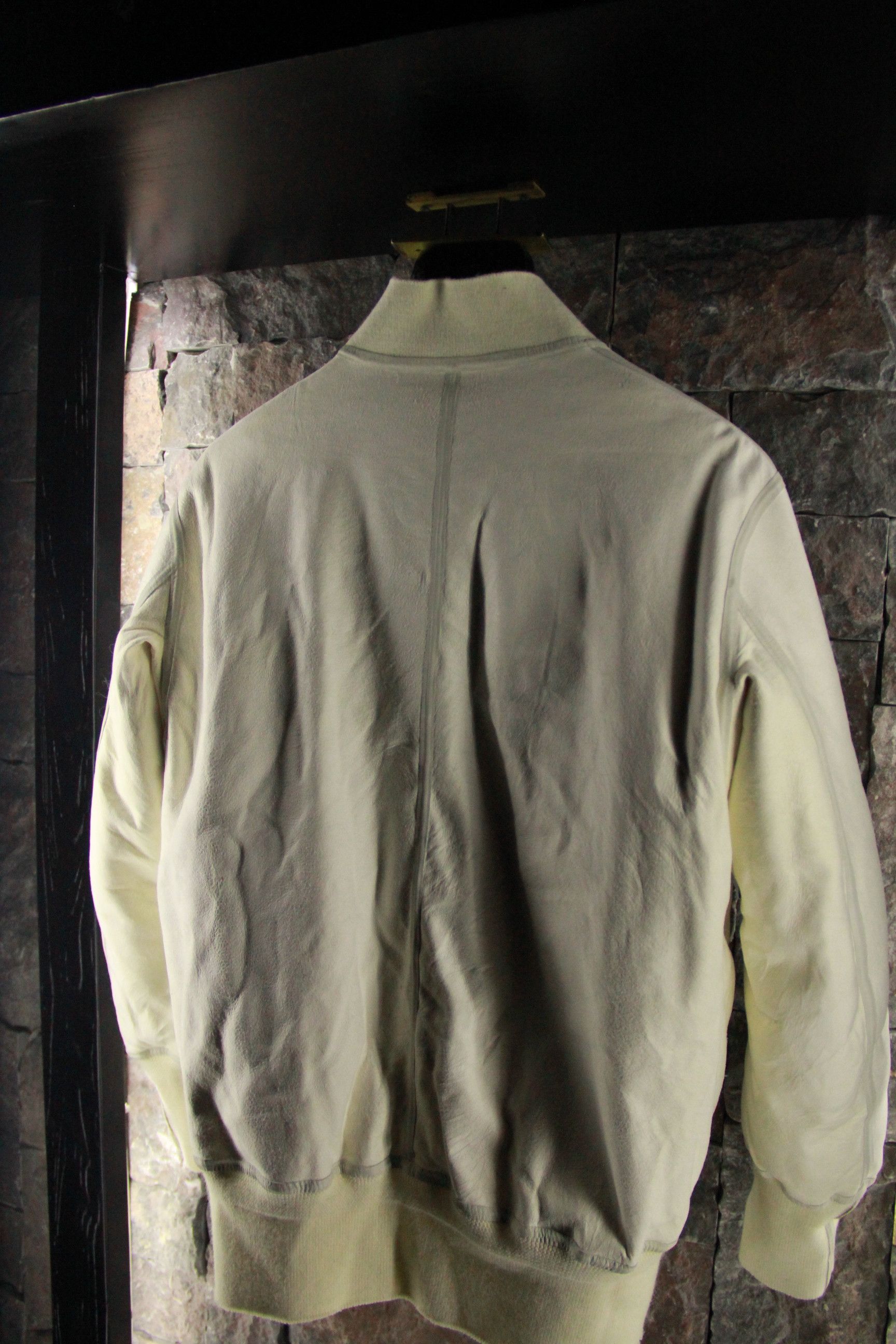 Isaac Sellam Experience White Reversible Alpaca Bomber with Shearling Size US XXS / EU 40 - 11 Thumbnail