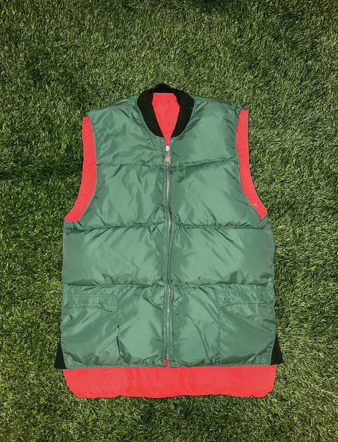 Vintage Vintage Reversible Puffer Vest Size S/M Size US S / EU 44-46 / 1 - 1 Thumbnail