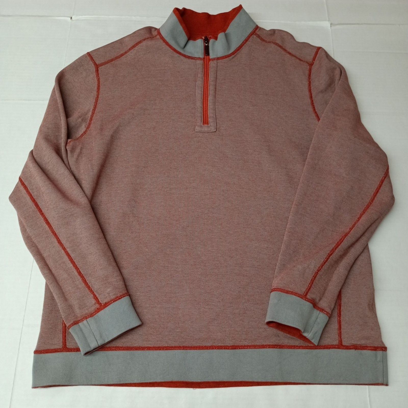 Tommy Bahama Tommy Bahama Reversible Ginger 1/4 Zip Men's Size 2XL NWOT Size US XXL / EU 58 / 5 - 8 Thumbnail