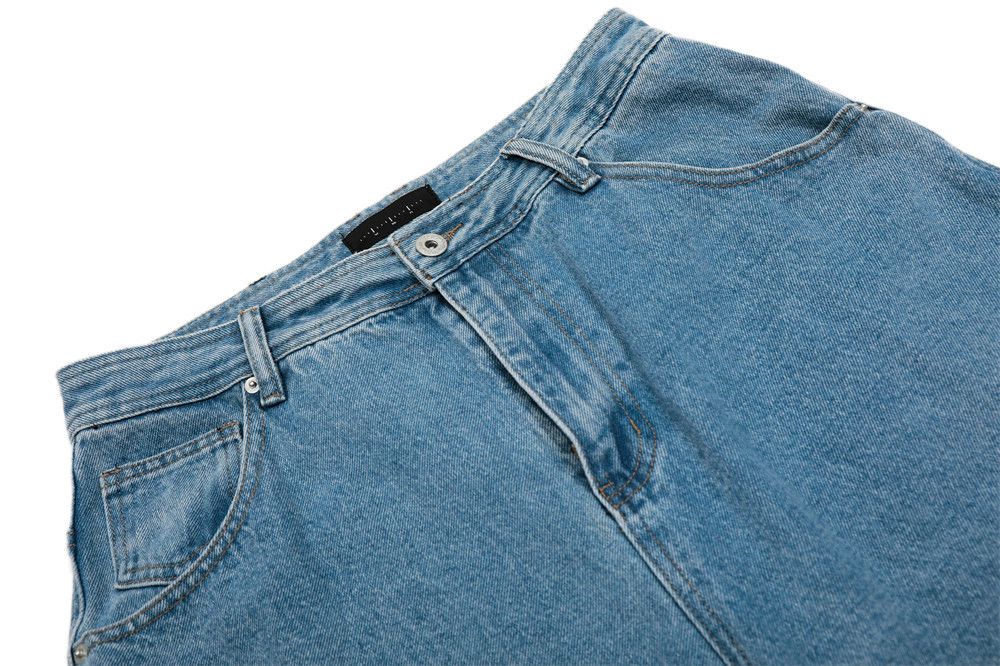 Jean Men's loose straight leg high street pocket cargo jeans Size US 32 / EU 48 - 3 Thumbnail