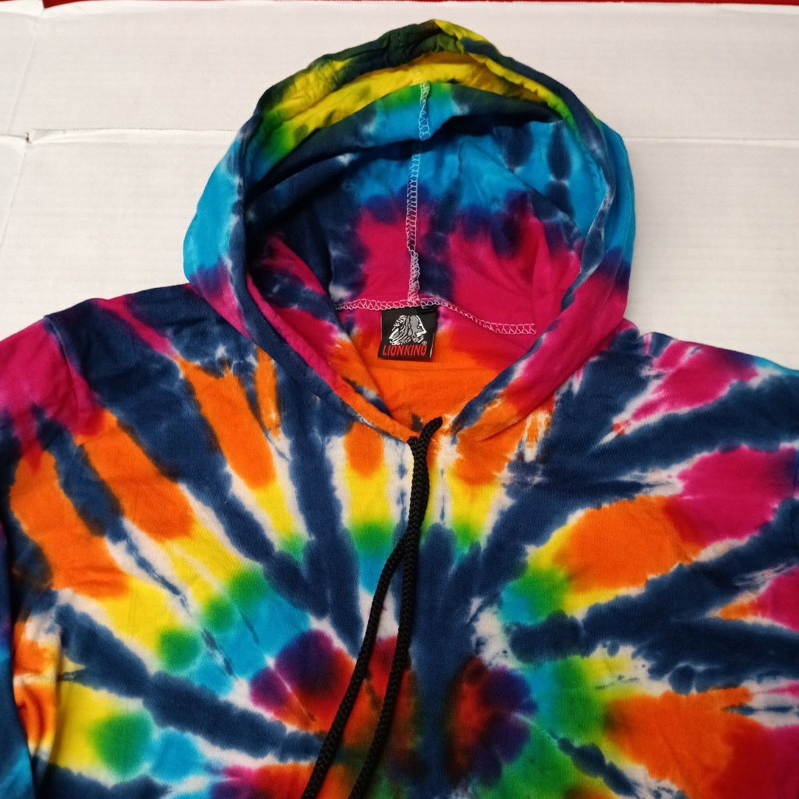 Other Tie Dye Hoodie Lion King Size L Fits More Like An M Cotton Size US L / EU 52-54 / 3 - 3 Thumbnail