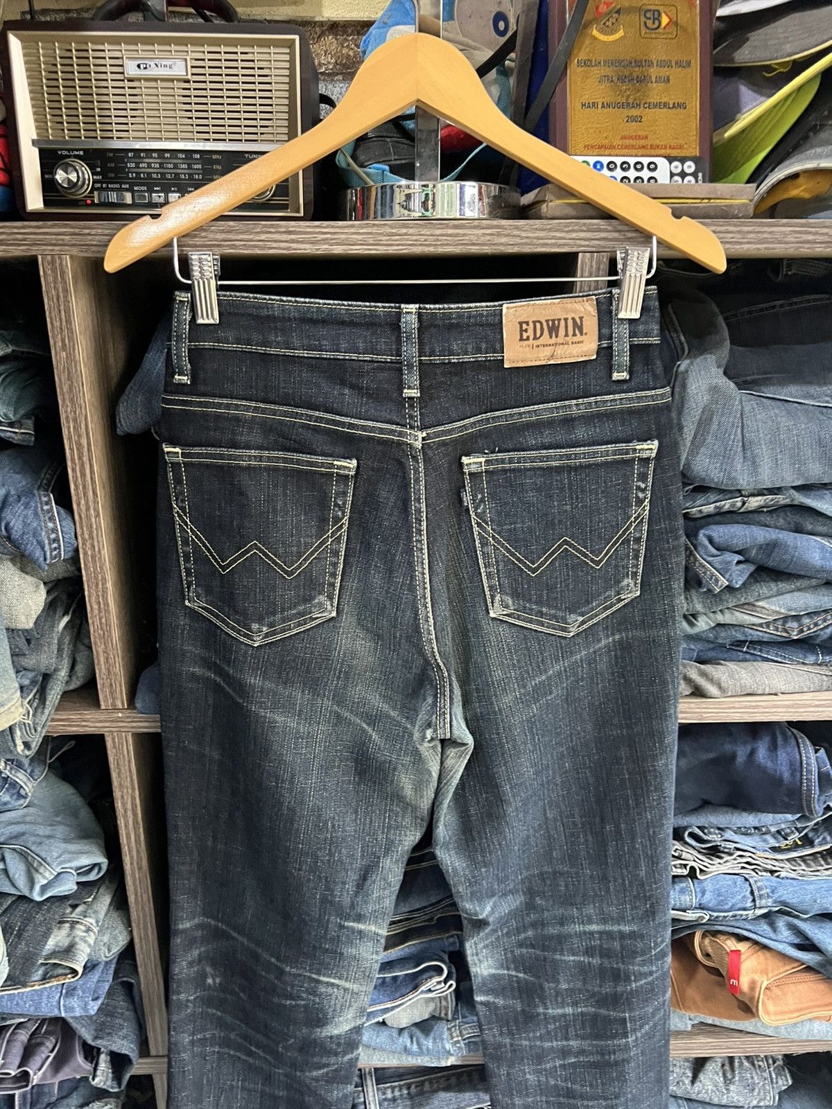 Edwin 🔥Vintage Miss Edwin Flared Denim Size 28" / US 6 / IT 42 - 11 Thumbnail