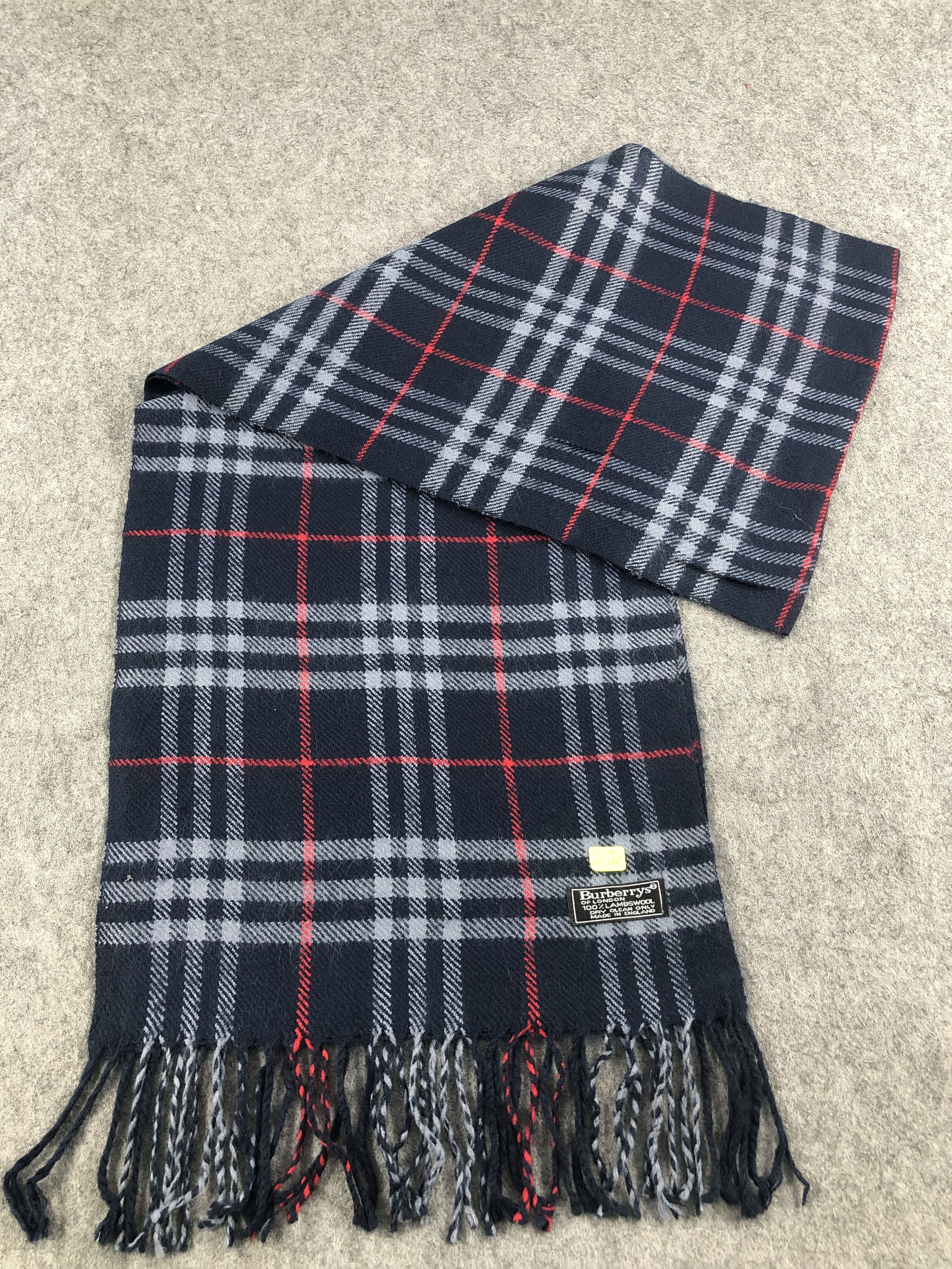 Burberry Vintage Burberry Scarf / Muffler / Neckwear Size ONE SIZE - 5 Thumbnail