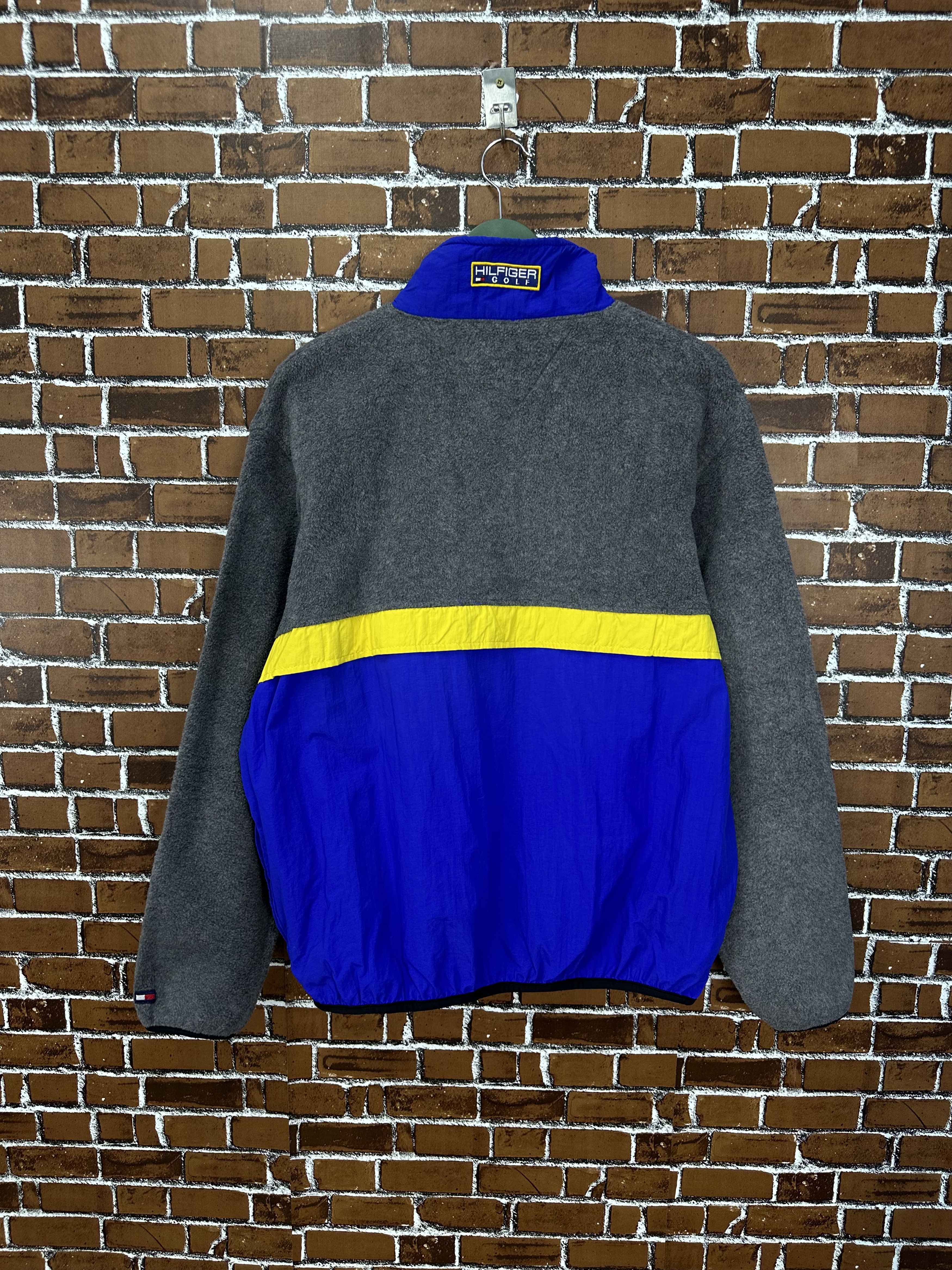 Tommy Hilfiger Tommy Hilfiger Golf Polartec Colorblock Zip Tech Fleece Z373 Size US M / EU 48-50 / 2 - 3 Thumbnail