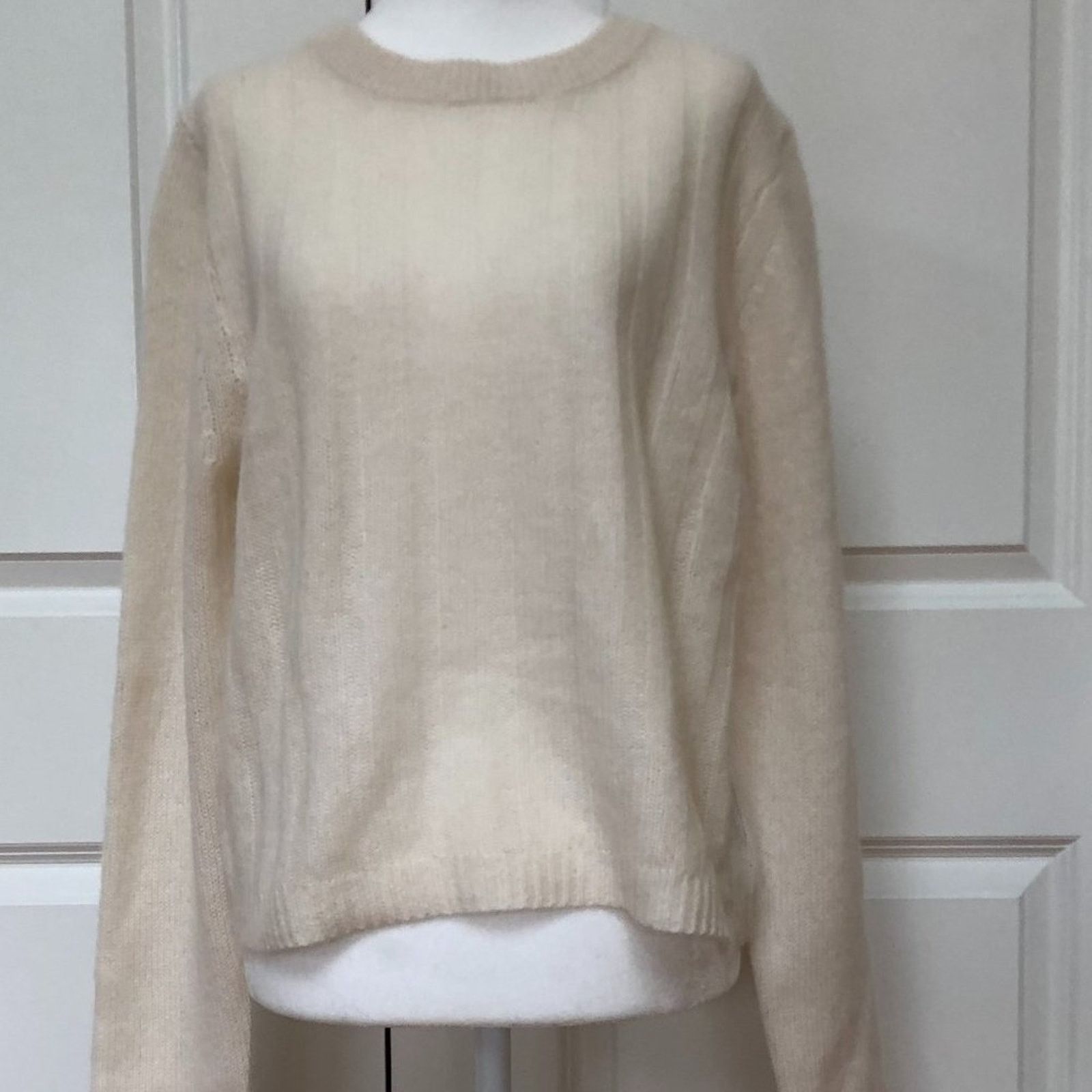 360Cashmere Cashmere Ribbed Crop Sweater 360 Cashmere Size S / US 4 / IT 40 - 1 Thumbnail