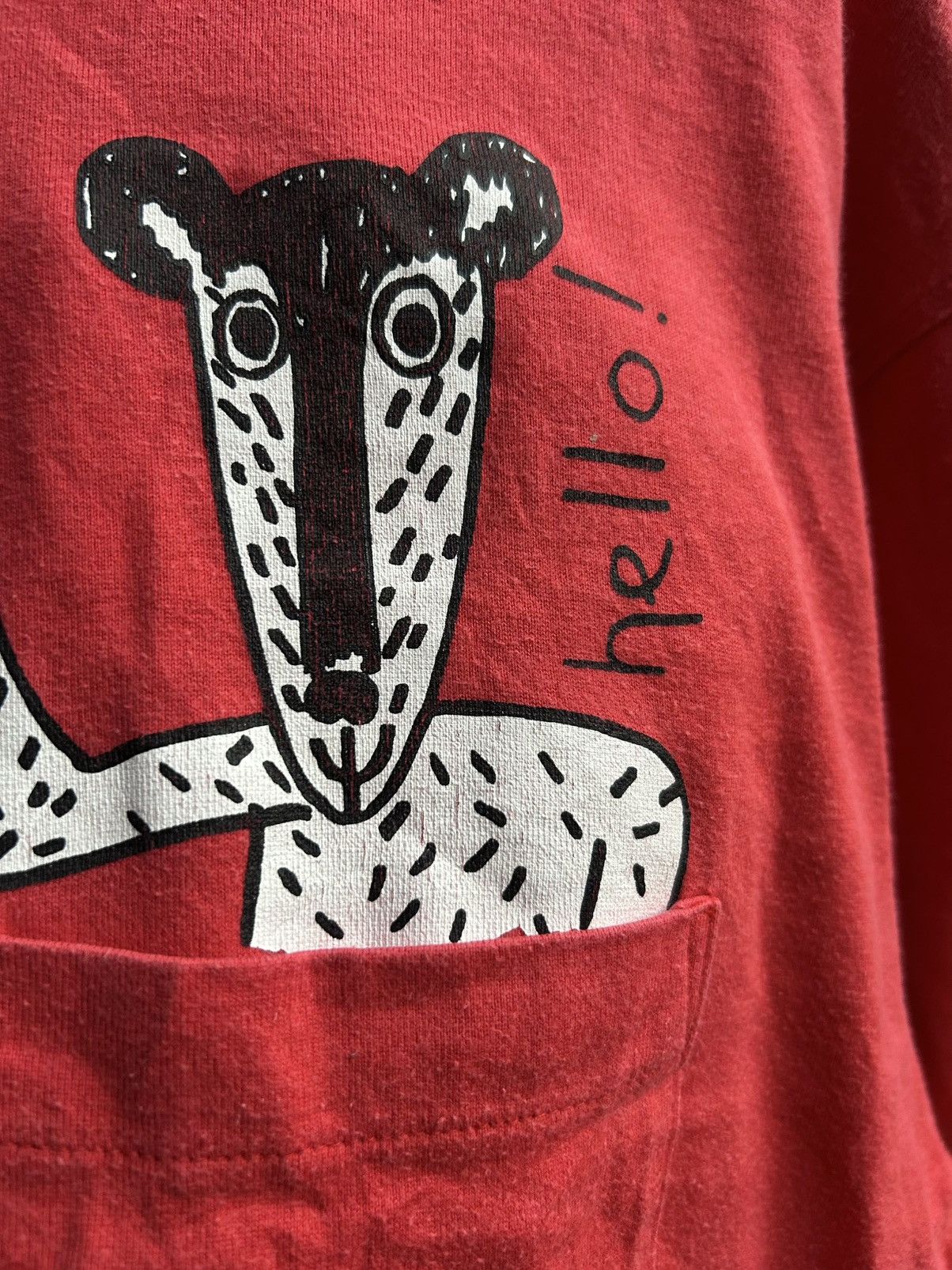 Vintage Vintage JC de Castelbajac Meslitso Mellow Graphic Print Tee Size US M / EU 48-50 / 2 - 6 Thumbnail