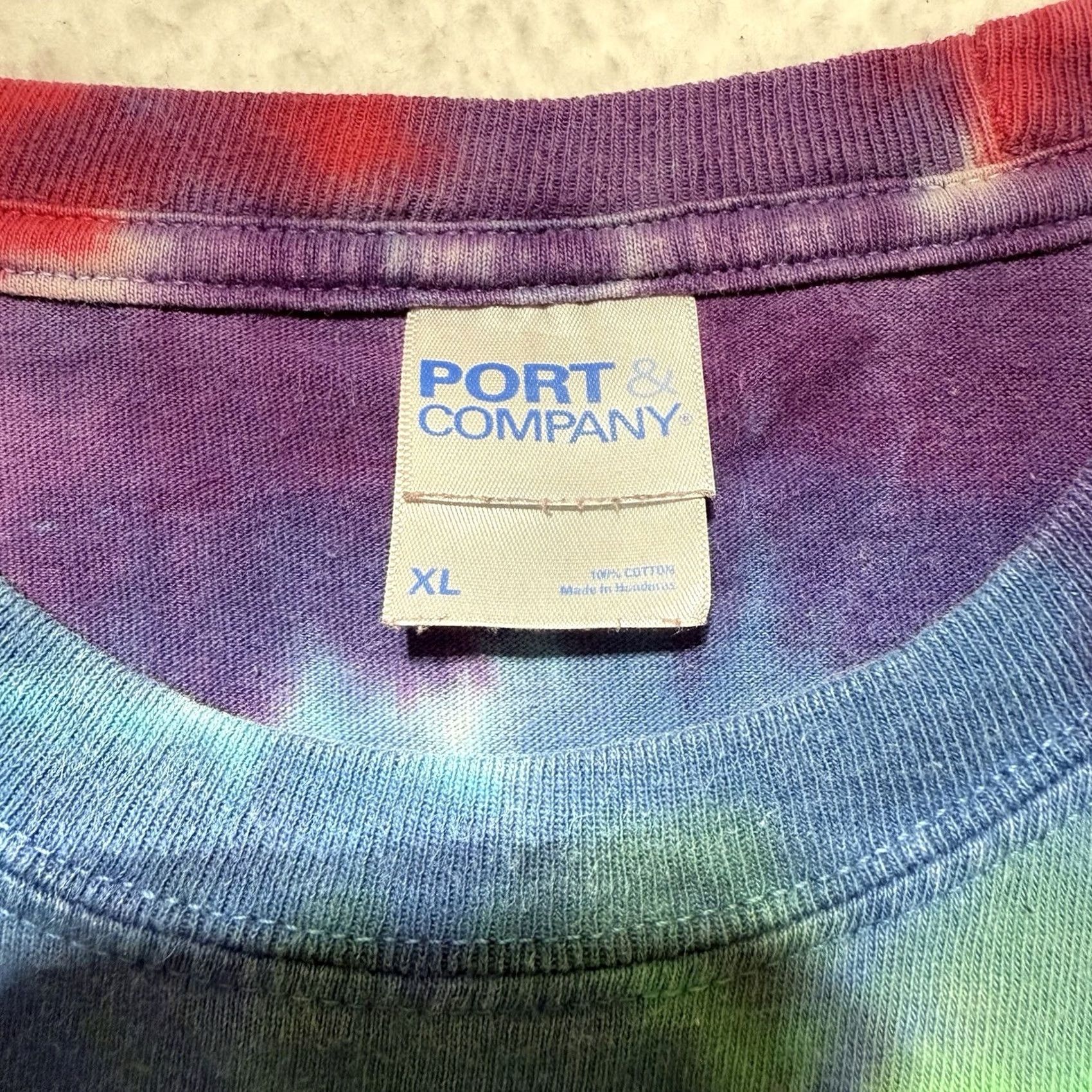 Port & Company Port & Company Tie Dye T-Shirt Sz XL Men Crew Neck Multicolor 2010-2019 Grateful Dead Collaboration Hippie Band Shirt Size XL Mens Size US XL / EU 56 / 4 - 5 Thumbnail