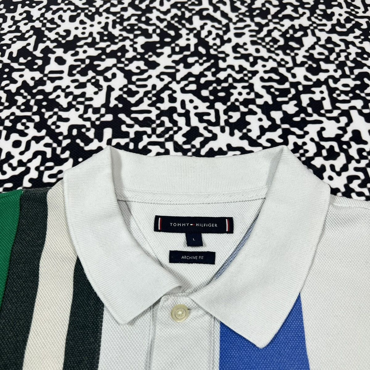 Tommy Hilfiger Vintage Y2K Tommy Hilfiger Archive Fit Polo Longsleeve Size US L / EU 52-54 / 3 - 9 Thumbnail