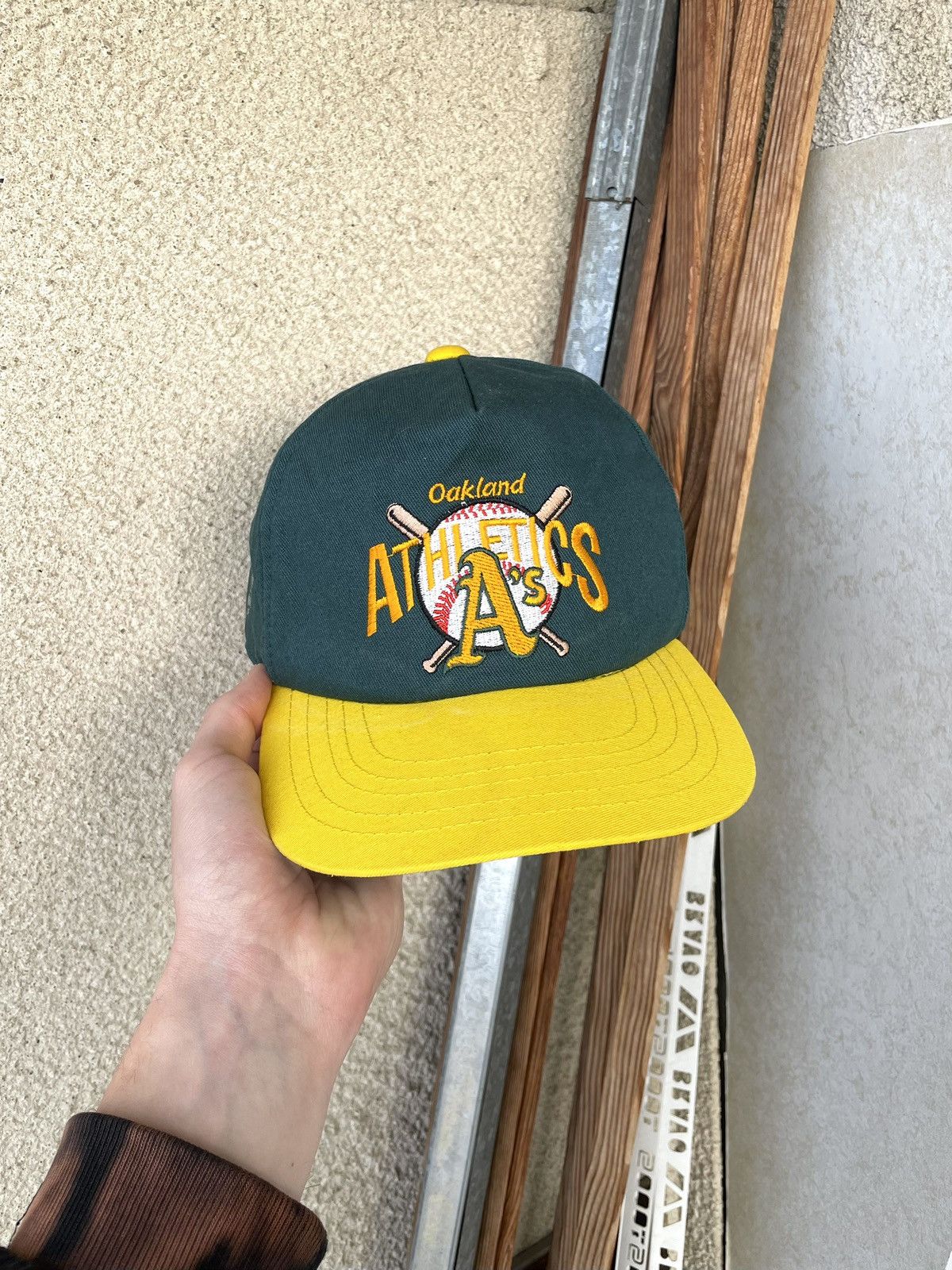 MLB Vintage Oakland Athletics A’s MLB Baseball Cap Hat Snapback Size ONE SIZE - 1 Thumbnail