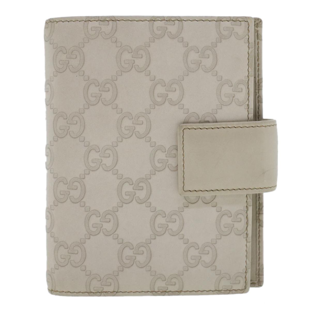 Gucci ssima White Canvas Wallet (Pre-Owned) Size ONE SIZE - 1 Thumbnail