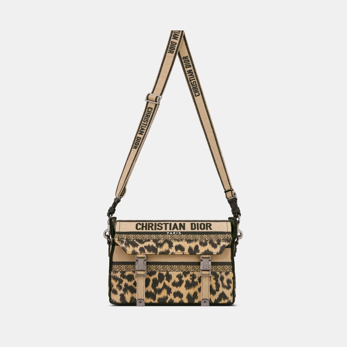 Dior o1bcso1str1124 Size: OS /Small Diorcamp Bag in Beige/Black Size ONE SIZE - 4 Thumbnail