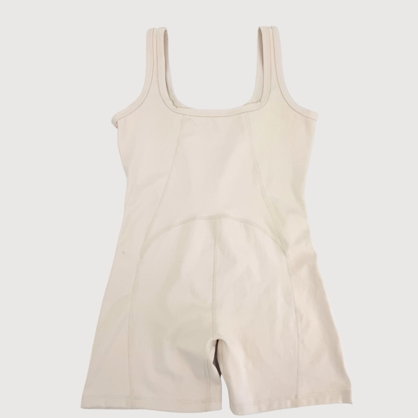 YoungLA Young LA Clean Girl Romper Cream XL Size 40" / US 18 - 3 Thumbnail